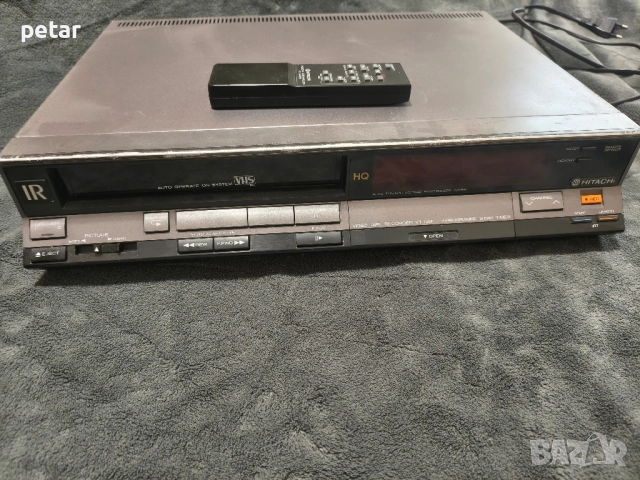 видео Hitachi VHS, снимка 3 - Плейъри, домашно кино, прожектори - 52087331