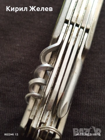 Мултифункционално джобно ножче тип швейцарско здраво за КОЛЕКЦИОНЕРИ 38335, снимка 4 - Ножове - 51129238