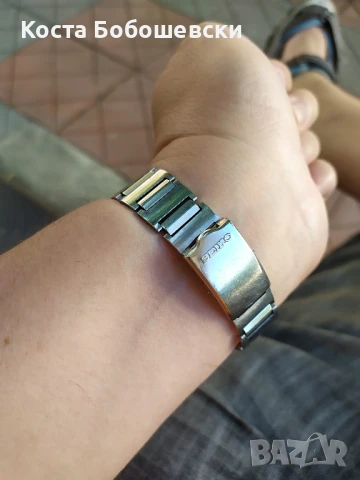 Сейко автоматичен, произведен в Япония!, снимка 5 - Мъжки - 50550989