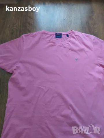 gant - страхотна мъжка тениска КАТО НОВА ХЛ, снимка 5 - Тениски - 47324836