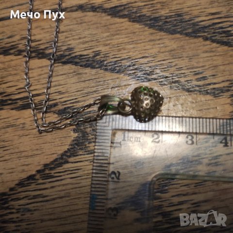 Сребърен синджир със сърце (171), снимка 9 - Колиета, медальони, синджири - 41888513