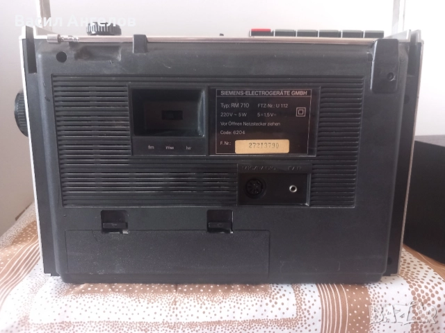 SIEMENS, снимка 3 - Радиокасетофони, транзистори - 51690811