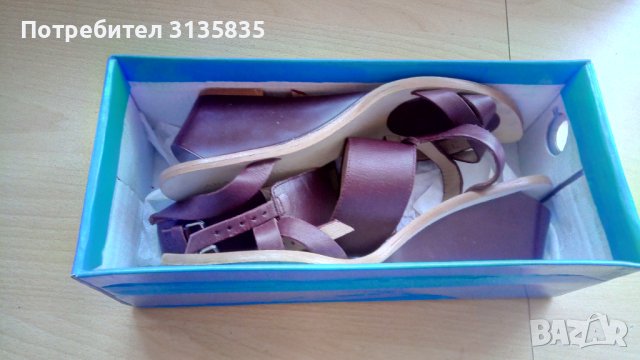 Дамски сандали Zara, естествена кожа, снимка 11 - Сандали - 41578022