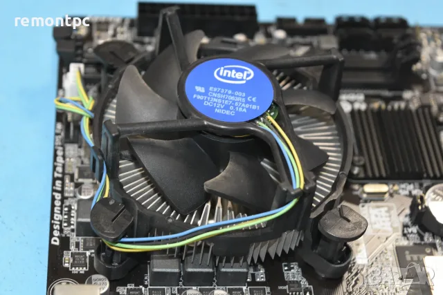 Дънна платка и процесор Intel I5 7400 + Gigabyte H110M-S2V + Cpu cooler  - работят перфектно, снимка 4 - Дънни платки - 55898625
