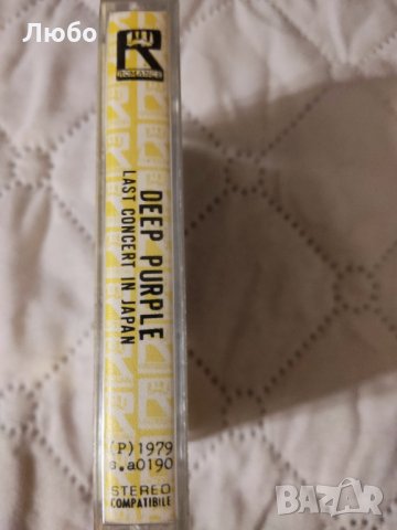 Deep Purple – Last Concert In Japan, снимка 2 - Аудио касети - 35737026