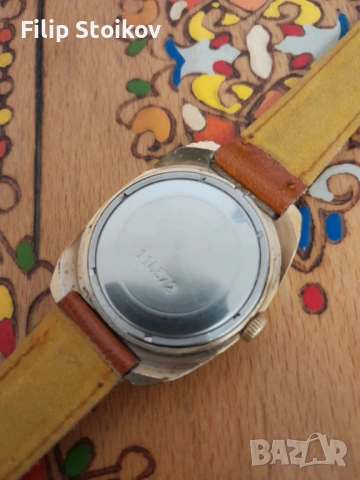 Мъжки часовник Слава позлатен ., снимка 2 - Мъжки - 53743449