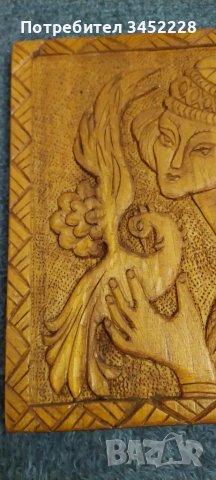 пано дърворезба за колекционери 26см 21см , снимка 5 - Пана - 48591977
