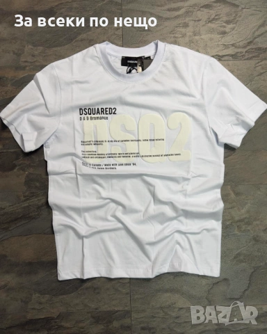 DSQUARED2 Мъжка Тениска👕Мъжка Блуза С Къс Ръкав - Различни Модели Код NGHSP7, снимка 3 - Тениски - 53690219