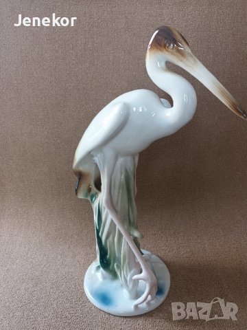 Голяма порцеланова фигура. , снимка 7 - Колекции - 42428698