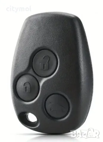 Кутийка за ключ Renault 3 бутона за Renault / Dacia: Clio, Kangoo, Master, Modus, Trafic, Twingo
