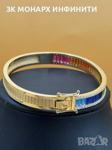 златна гривна, снимка 6 - Гривни - 53849468