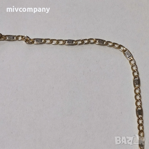 Златен синджир 2.82гр.50см.Ново!!!, снимка 2 - Колиета, медальони, синджири - 52827616