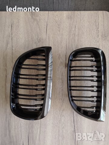 Бъбреци за BMW e81 и e87, черен гланц бъбреци бвм е81 е87 решетка   Ако търсите начин да освежите въ, снимка 5 - Части - 42141100