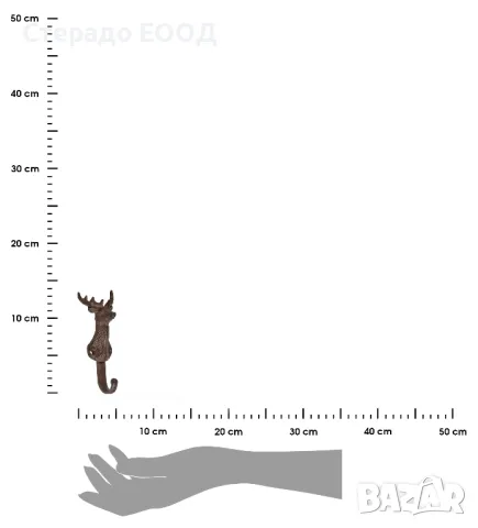 ЕДИНИЧНА ЗАКАЧАЛКА ЕЛЕНЧЕ, снимка 5 - Закачалки - 50317254