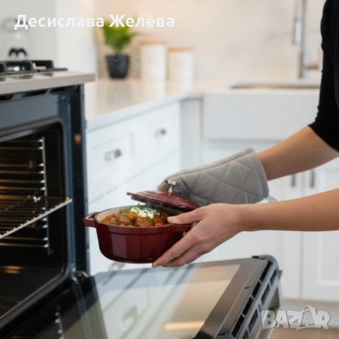 Michelino Мини чугунена тенджера 10 см – компактен съд за сосове и индивидуални порции, снимка 3 - Други - 53397103