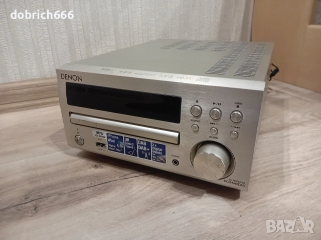 Усилвател Denon rcd-m40dab USB Aux , снимка 2 - Ресийвъри, усилватели, смесителни пултове - 53749394