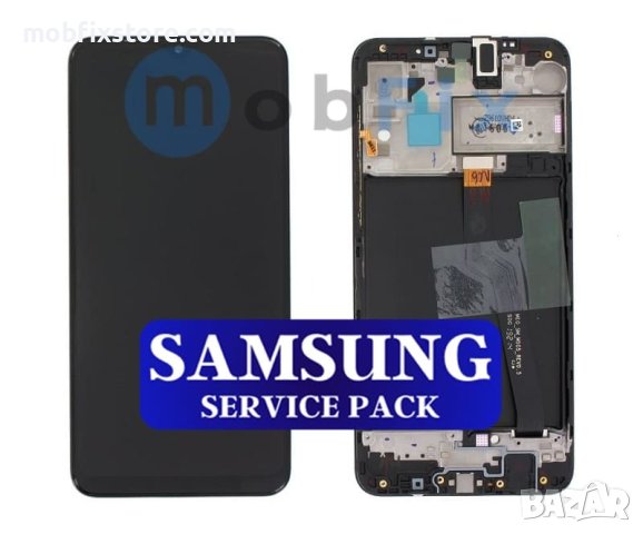 Оригинален дисплей с тъч скрийн за Samsung A10, A105 / Service Pack, снимка 2 - Резервни части за телефони - 40494699