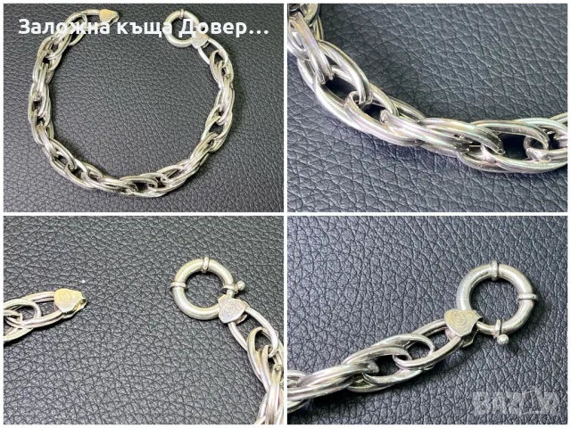 Сребърни пръстени гривна silver 925 grivna prasten srebro, снимка 7 - Бижутерийни комплекти - 49423376