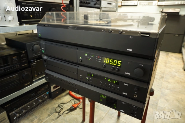 Система Braun Atelier 4 Braun CC4 / PA4 / CD4 / P2, снимка 3 - Аудиосистеми - 53447553