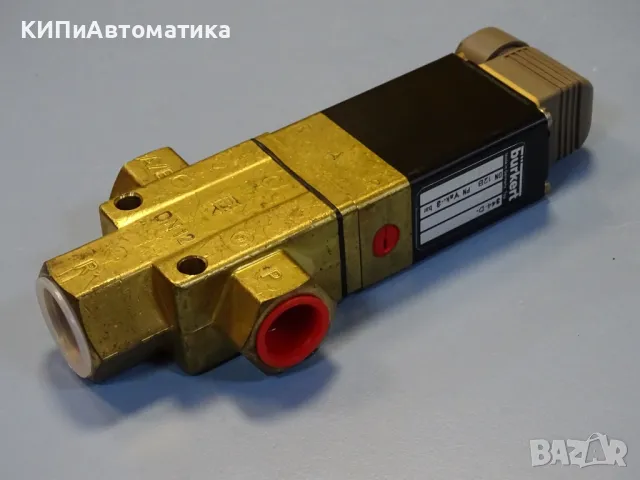 магнет вентил Burkert 344-D solenoid valve 24VDC G1/2, снимка 8 - Резервни части за машини - 48546153