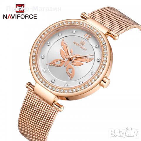 Дамски часовник NAVIFORCE Rose Gold/Silver 5018 RGW. , снимка 15 - Дамски - 34728018