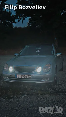 предна броня за mercedes w211, снимка 2 - Автомобили и джипове - 56346528