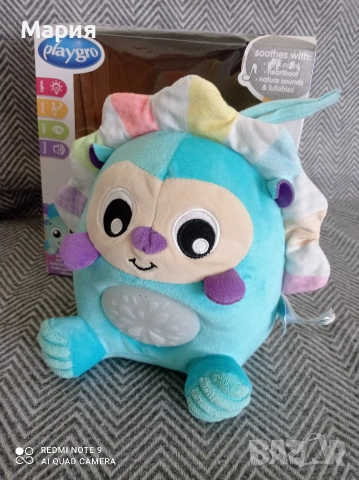 Playgro таралеж със светещо коремче , снимка 8 - Образователни игри - 52731148