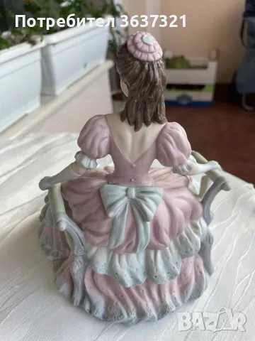 Фигура бисквитен порцелан, снимка 7 - Други ценни предмети - 48741018