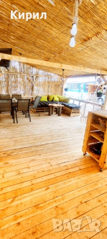 Стационарнa караванa с голям навес на Градина, снимка 6 - Каравани под наем - 53219305