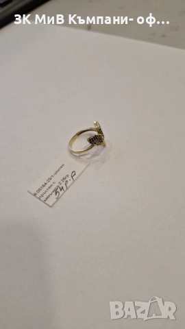 Златен Пръстен 2.26гр 05164-25, снимка 2 - Пръстени - 52804449