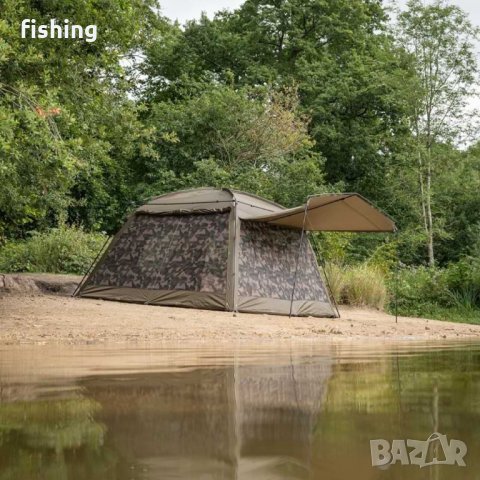 Промо Шатра AVID CARP Screen House 4D, снимка 4 - Екипировка - 42241759