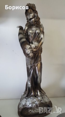 Фортуна Богиня Статуетка Фигура 37см, снимка 4 - Статуетки - 42106666