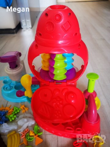 Мега-комплект за игра с пластелини Playdough, снимка 3 - Пластелини, моделини и пясъци - 41393356