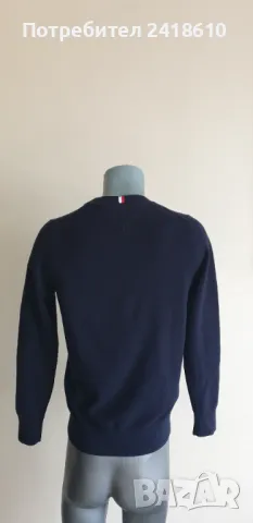 Tommy Hilfiger Cotton Knit Mens Size S  ОРИГИНАЛ! Мъжки Памучен Пуловер!, снимка 5 - Пуловери - 49336807