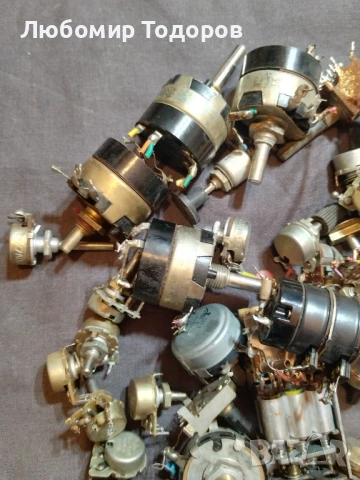 Потенциометри 101 броя , снимка 2 - Друга електроника - 50617196