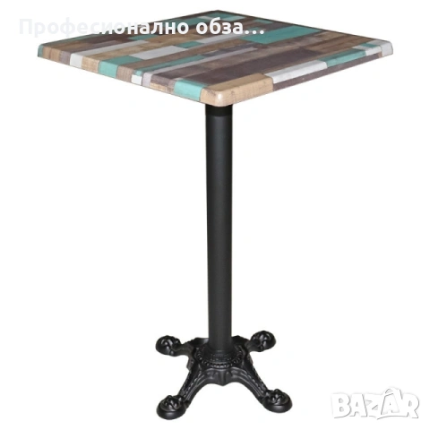 Дизайнерска маса за заведение,градинска маса 120/80см.,маса за кафене,трапезна маса дизайнерска, снимка 10 - Маси - 53505402