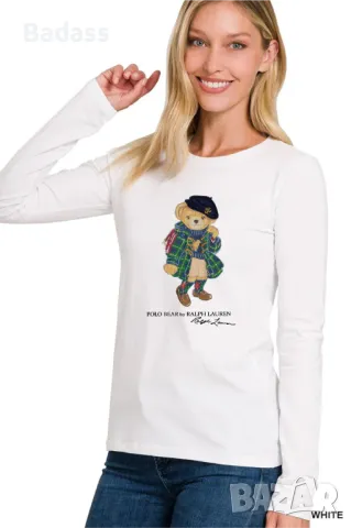 Нови дамски блузи размери XS-5XL, снимка 7 - Блузи с дълъг ръкав и пуловери - 49096589