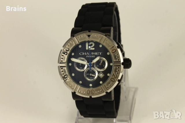 НОВ Мъжки Луксозен Кварцов Хронограф CHAUMET PARIS
