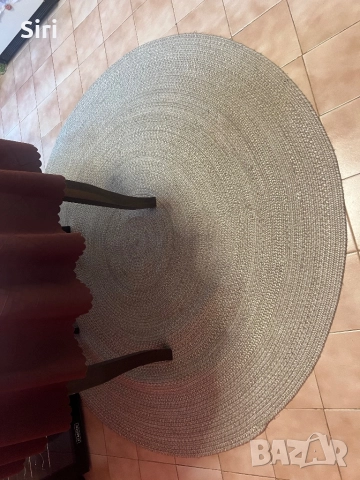 Кръгъл килим 160 см., снимка 4 - Килими - 52775495