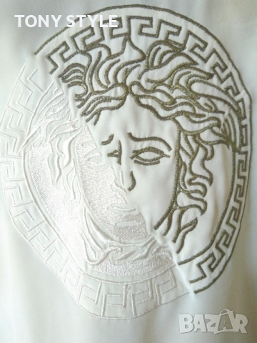 VERSACE Оригинал Нова Мъжка Риза с Яка L, снимка 5 - Ризи - 51667786