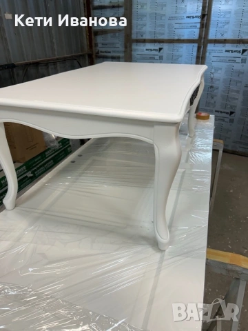 Бяла холна маса, снимка 3 - Маси - 53727014