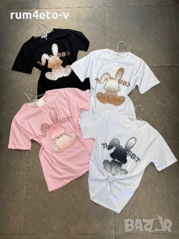 Тениски със зайче 