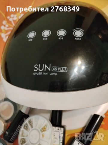 Лампа за нокти лот , снимка 2 - Продукти за маникюр - 53449972