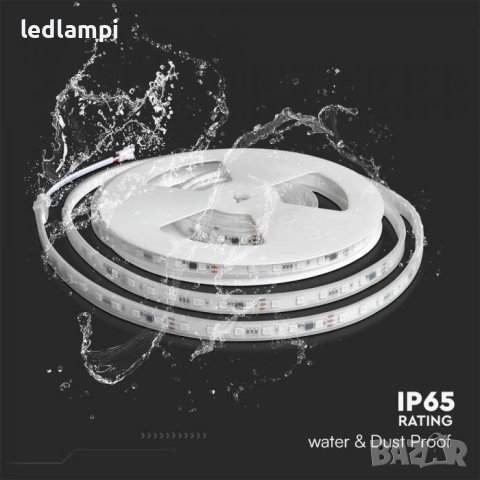 LED SMART Дигитална Лента Комплект RGB 24V Влагозащитена, снимка 5 - Лед осветление - 42611162