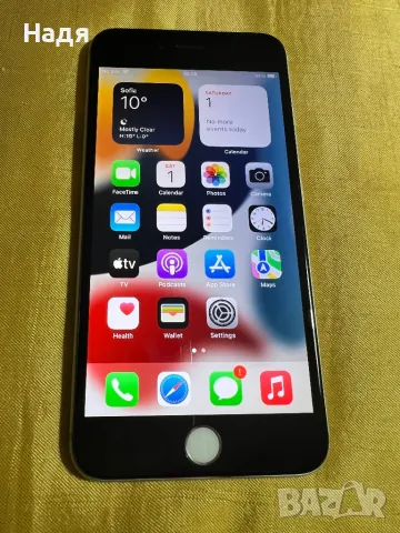iPhone 6S Plus-мод.А 1634 ,128GB,Grey,зарядно, снимка 2 - Apple iPhone - 48921242