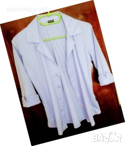  💜Дамска нова стилна риза в светло лилаво-С,М,Л💜