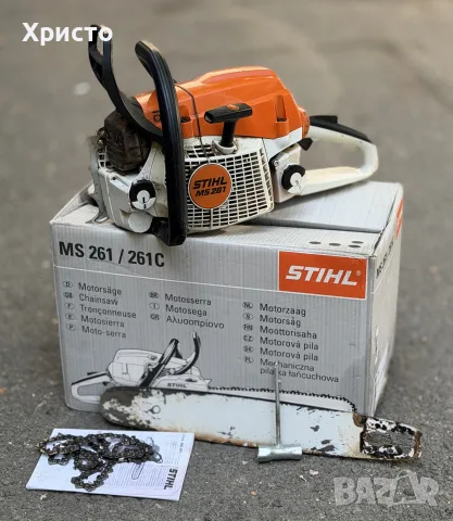 Професионален бензинов моторен трион STIHL MS 261, 50.2 см³, 3.0 kW / 4.1 к.с.