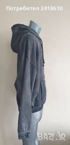 Hugo Boss HUGO Dulongo Washed Full Zip Oversize  Mens Size L НОВО! ОРИГИНАЛ! Мъжки Суичер!, снимка 18 - Суичъри - 53337056