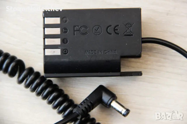 DC Coupler Panasonic Lumix DMW-DCC17 DMW-DCC12, снимка 3 - Батерии, зарядни - 50218598