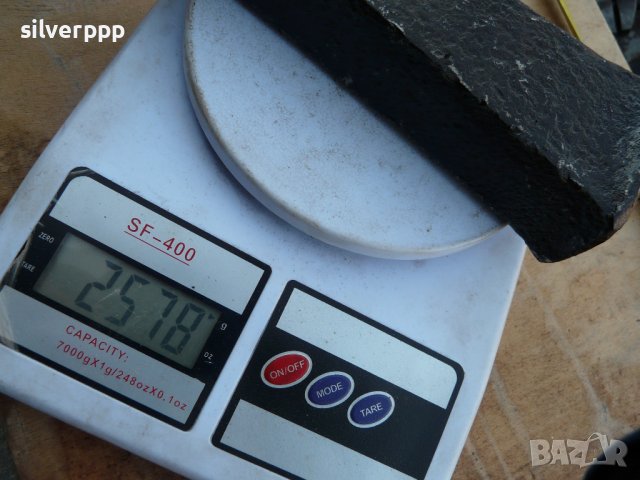 Стара кована кама за цепене на дърва, снимка 5 - Други ценни предмети - 39973699